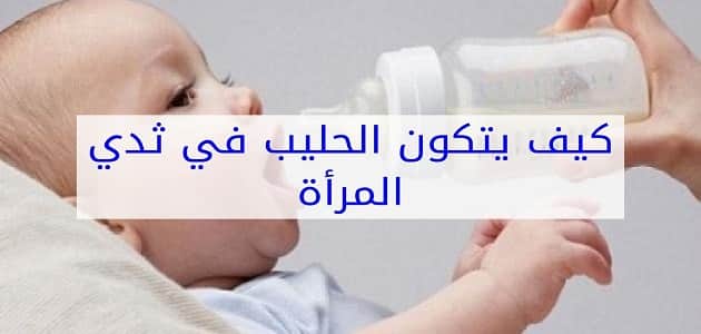 كيف يتكون الحليب في الثدي للمرأة