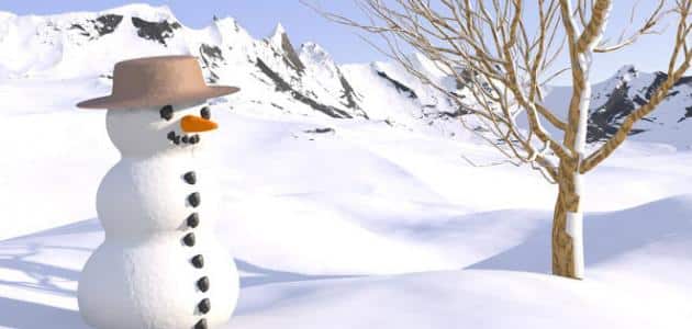 طريقة عمل رجل الثلج بالبالونات