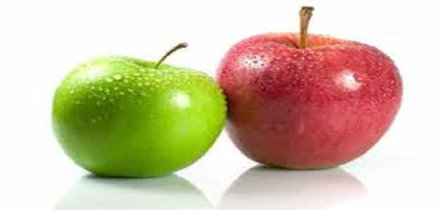 أنواع التفاح وأسمائه