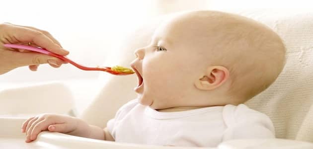 ما هي الأطعمة المهروسة للأطفال أقل من سنة