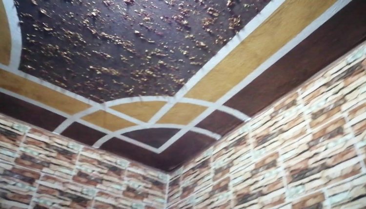 ديكورات اسقف بدون جبس