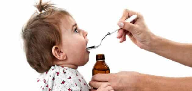 جرعة المضاد الحيوي للأطفال