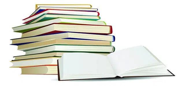 غلاف كتاب فارغ للتصميم