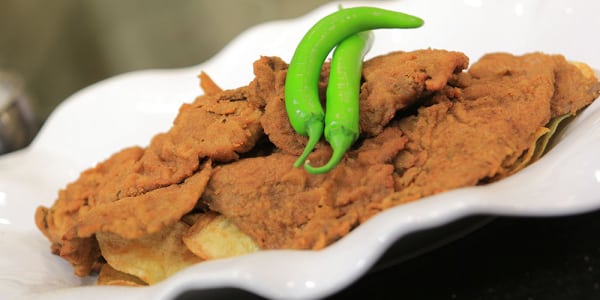 ‏طريقة تتبيل الكبده البانيه زي المطاعم