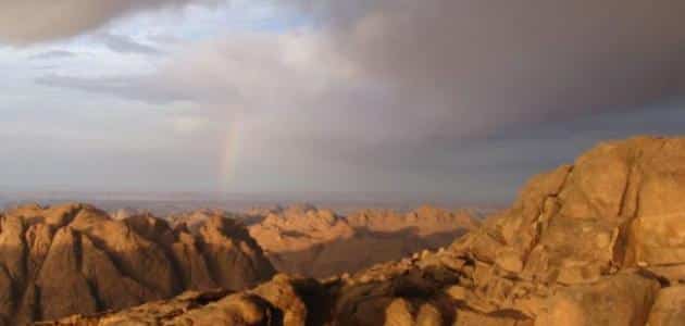 أين يقع جبل سيناء