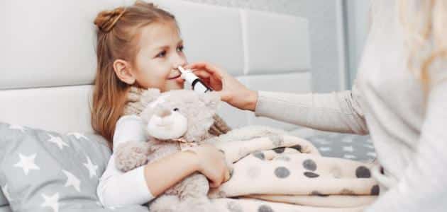 علاج انسداد الأنف عند الأطفال أثناء النوم بالاعشاب