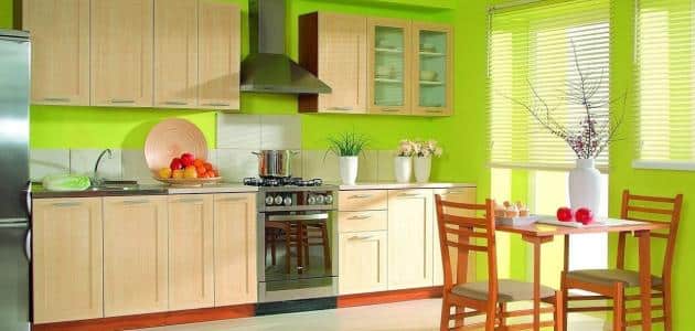 ما هي الألوان المناسبة لتصميم المطبخ