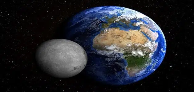 الفرق بين الكوكب والقمر