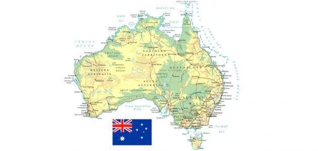 عدد دول قارة أستراليا