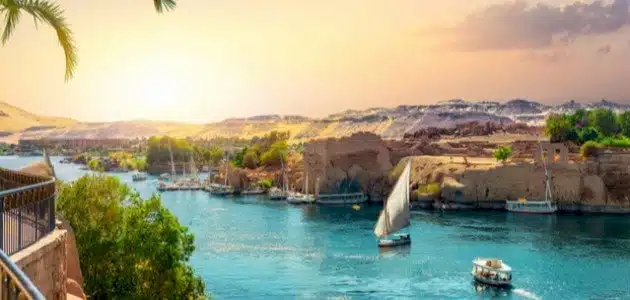 أبرز الأنهار في مصر